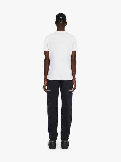 Reflective t-shirt in cotton
