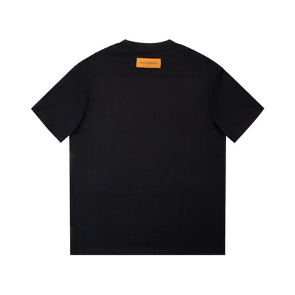 Colorful bear prints t-shirt