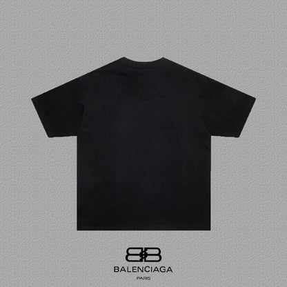 Double letter printing t-shirt